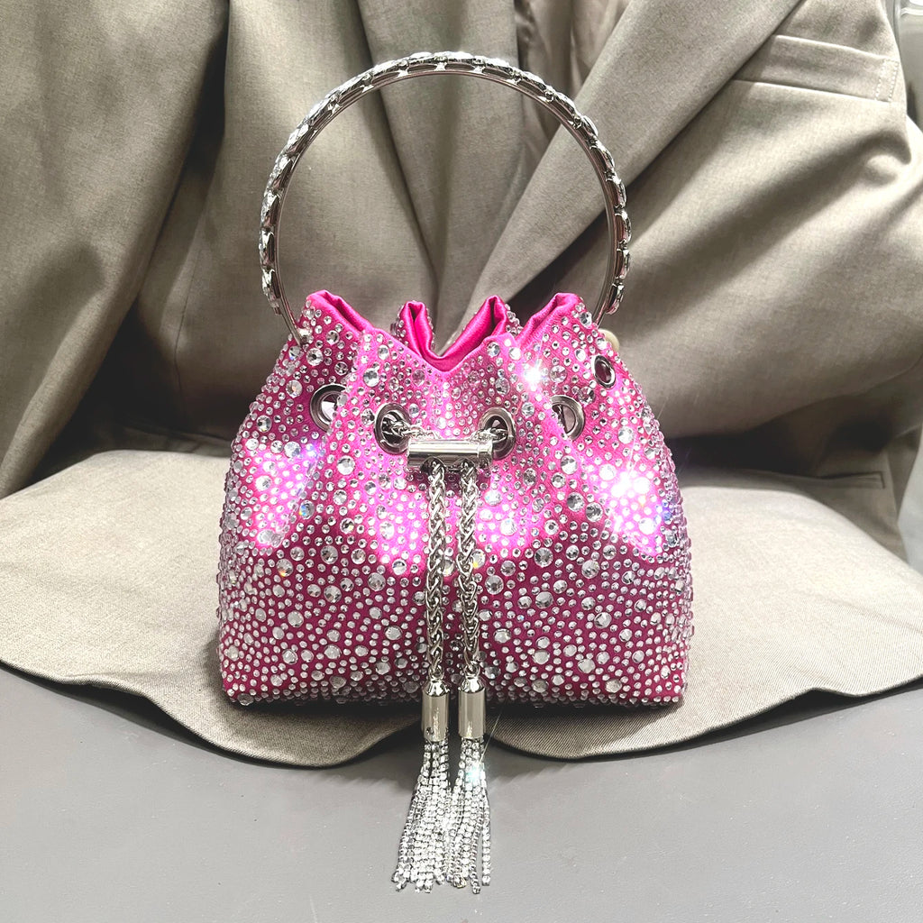 Rhinestones clutch Bag