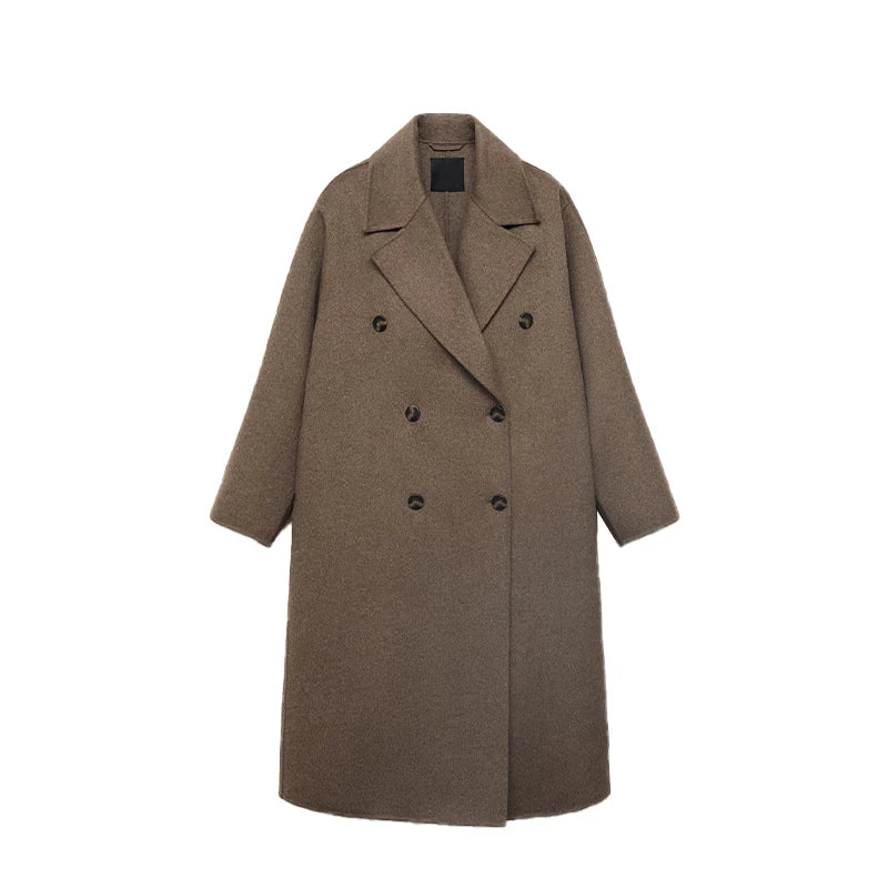 Elegant Wool Overcoat