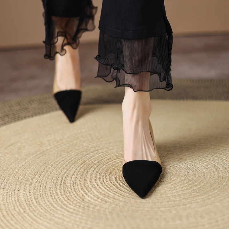 Genuine Leather Pumps