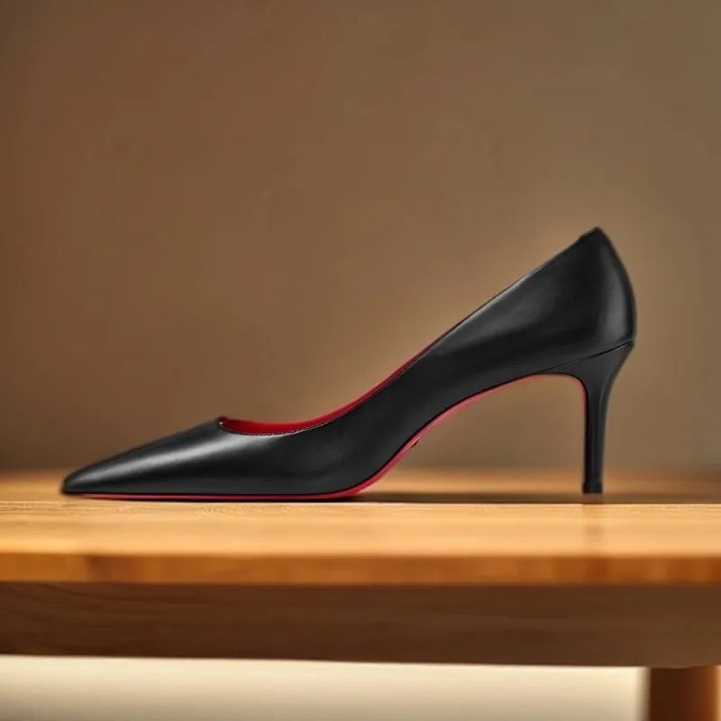 Stilletto heels matte