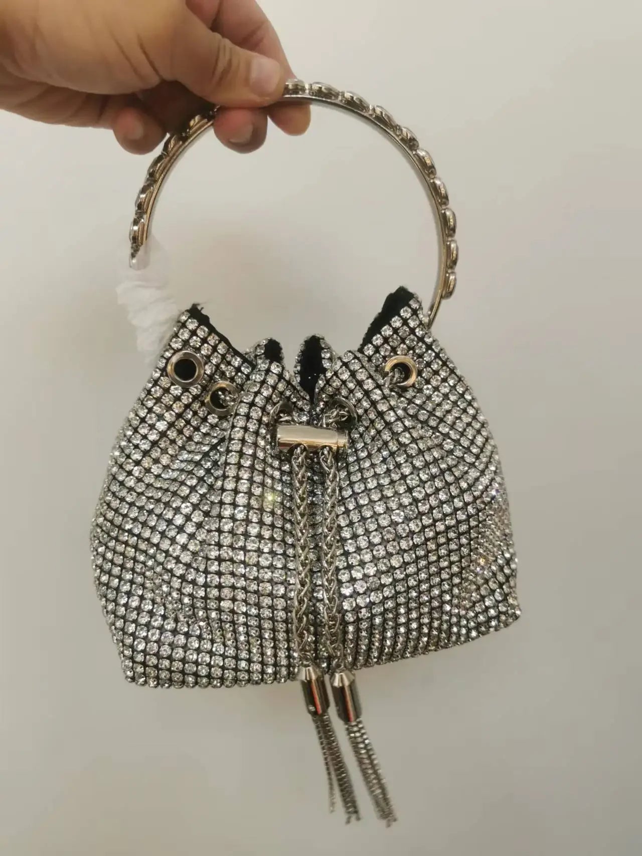 Rhinestone crossbody bag