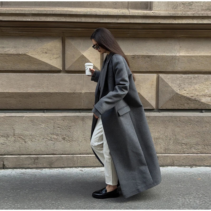 Elegant Wool Overcoat