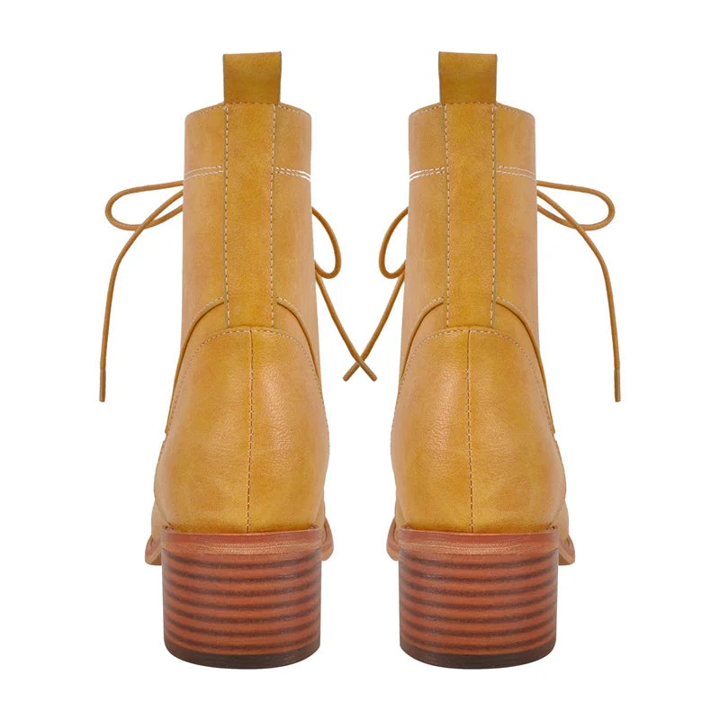 Lace UP Ankle Boots