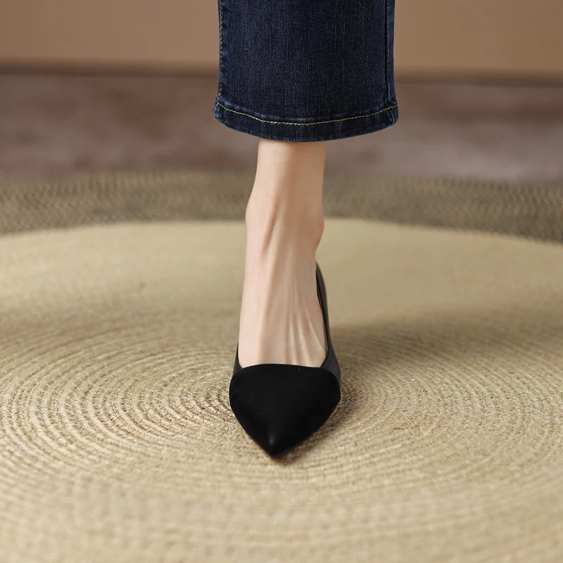 Genuine Leather Pumps