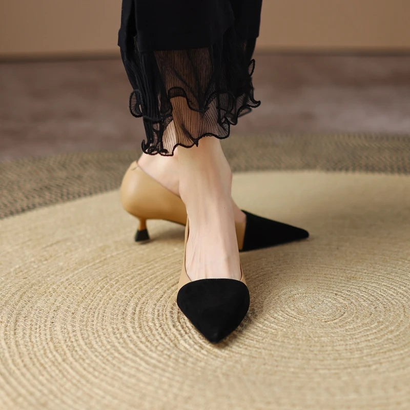 Genuine Leather Pumps