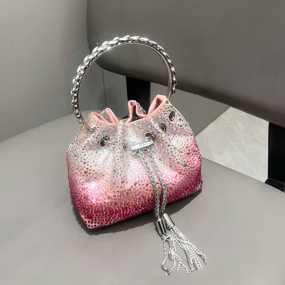 Rhinestones clutch Bag