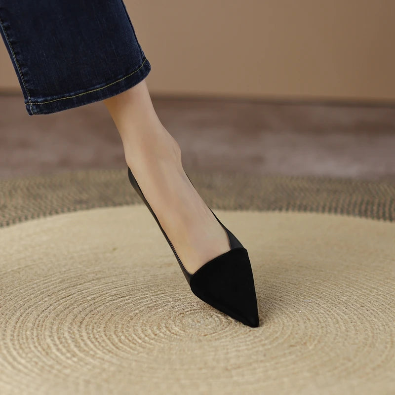 Genuine Leather Pumps