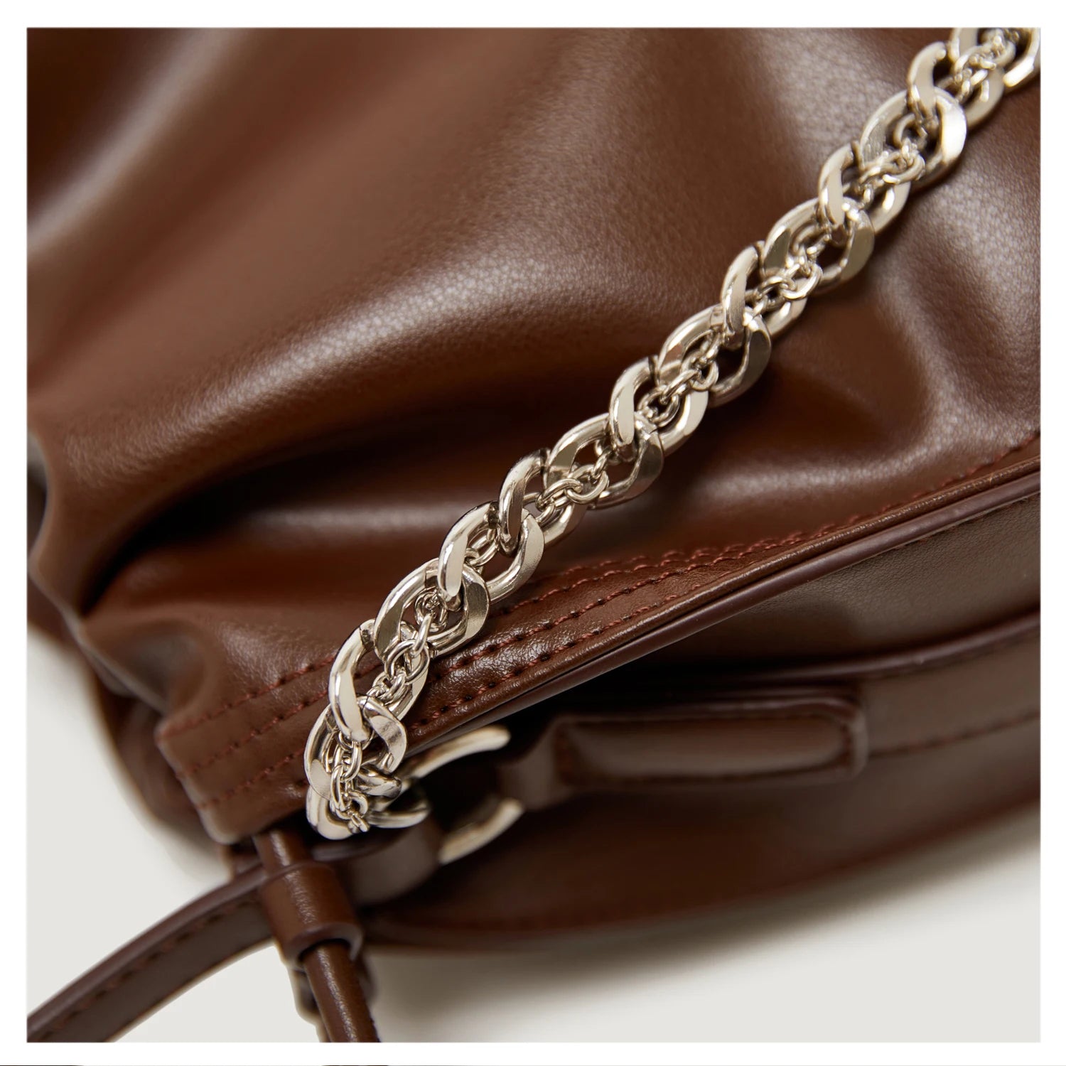 Leather Drawstring Bags