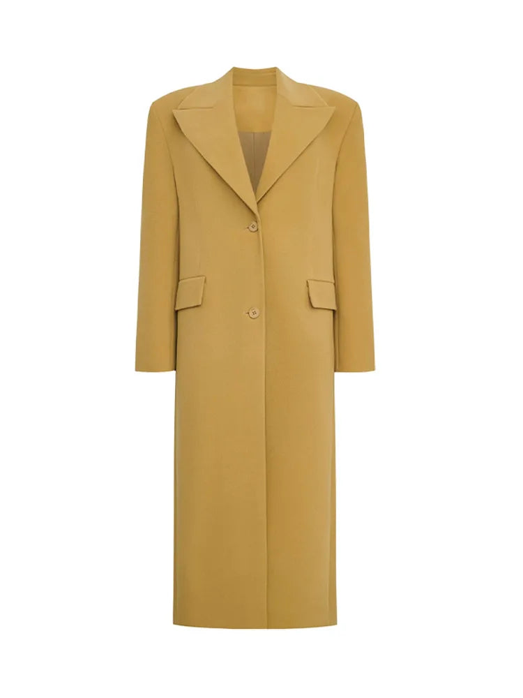 Elegant Wool Overcoat