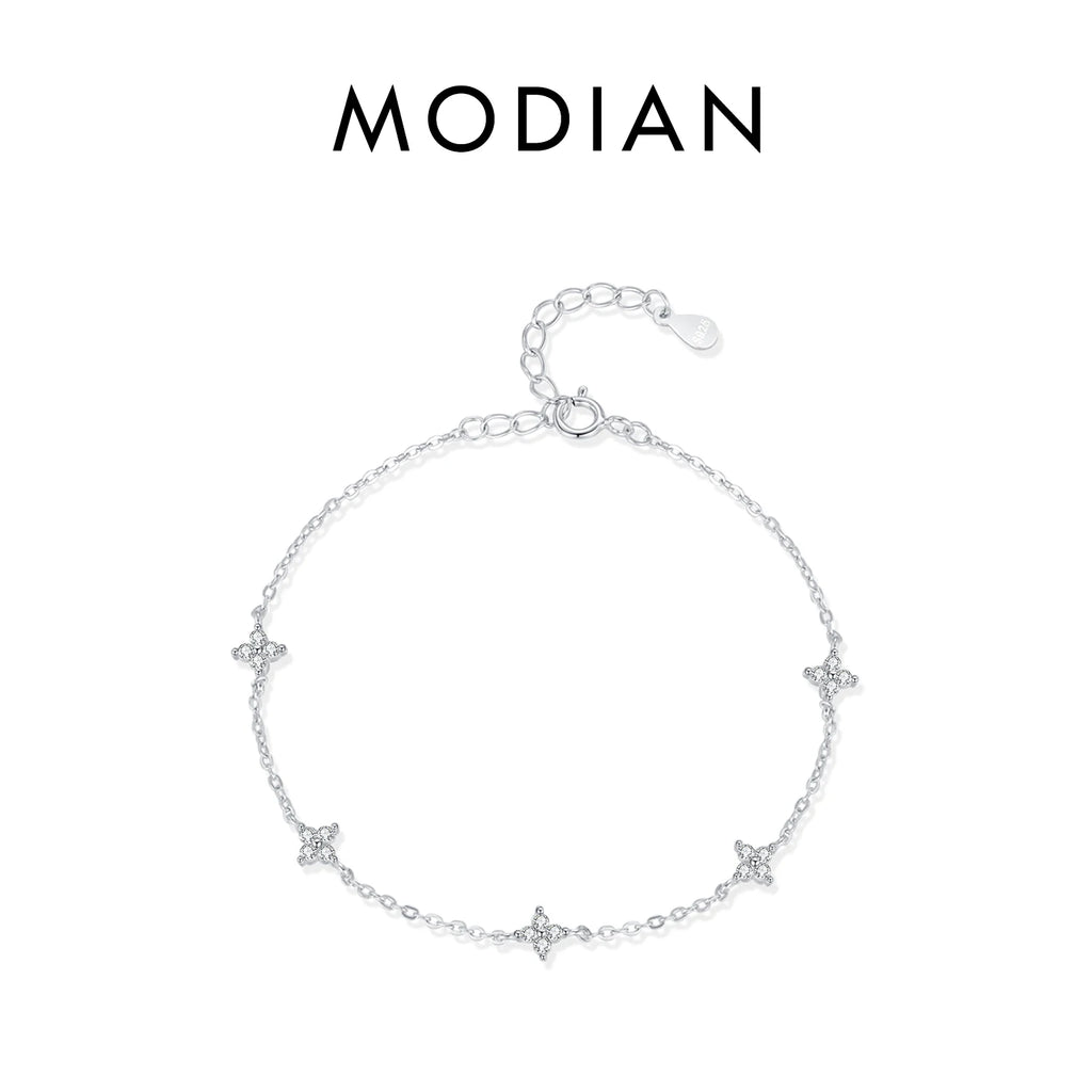 925 Sterling Silver Bracelet Modian