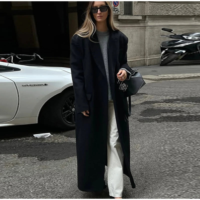 Elegant Wool Overcoat