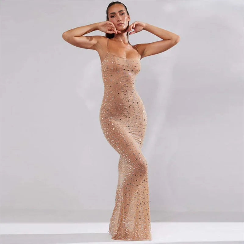 Embellished Slim Fit Dress