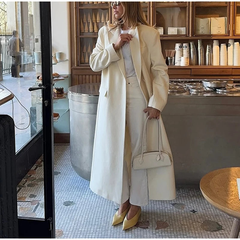 Elegant Wool Overcoat