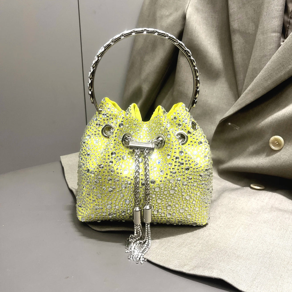 Rhinestones clutch Bag