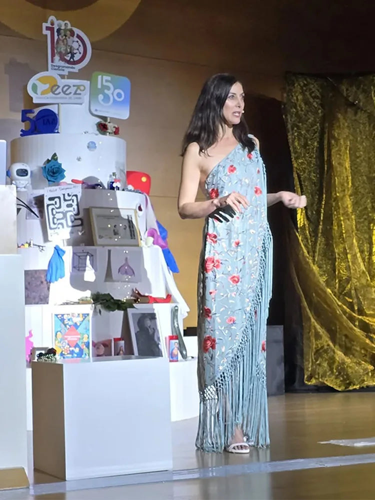 Tassels One-piece Long Dress