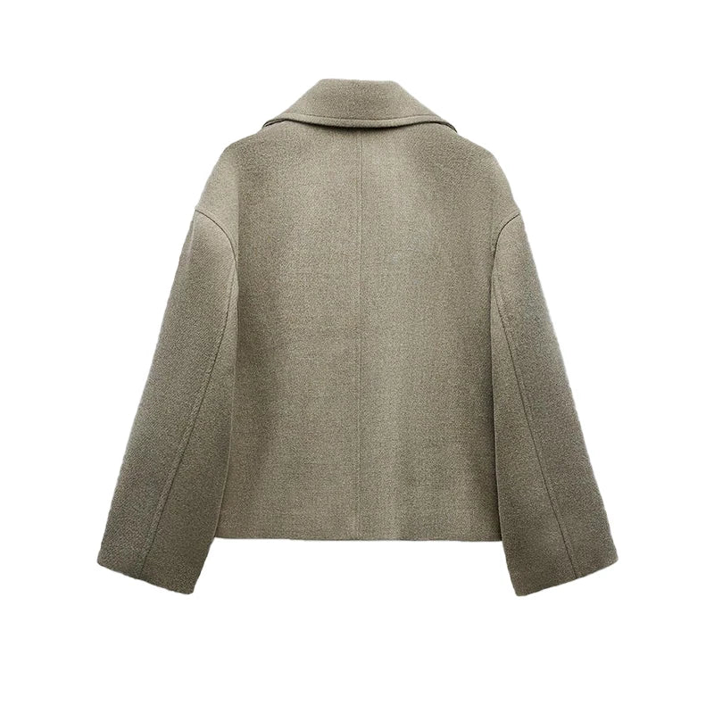 Elegant Wool Overcoat