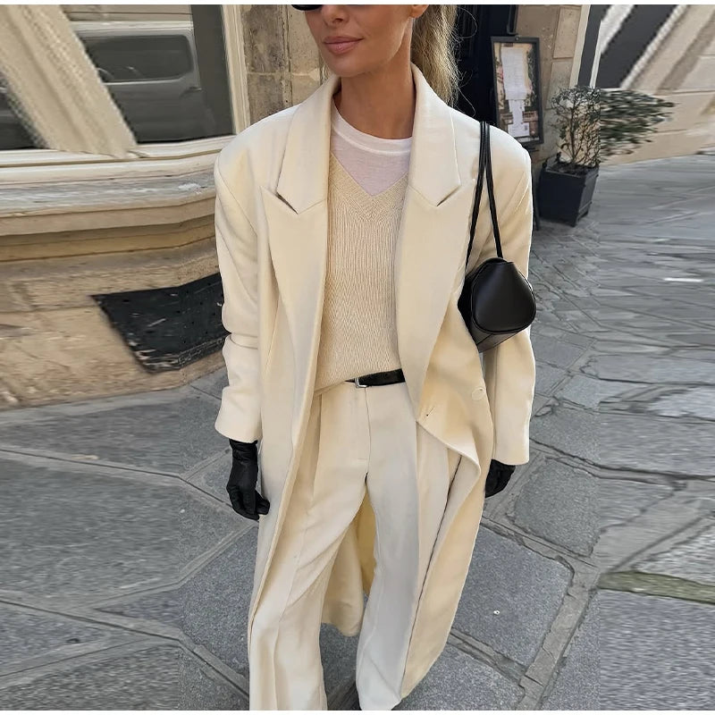 Elegant Wool Overcoat