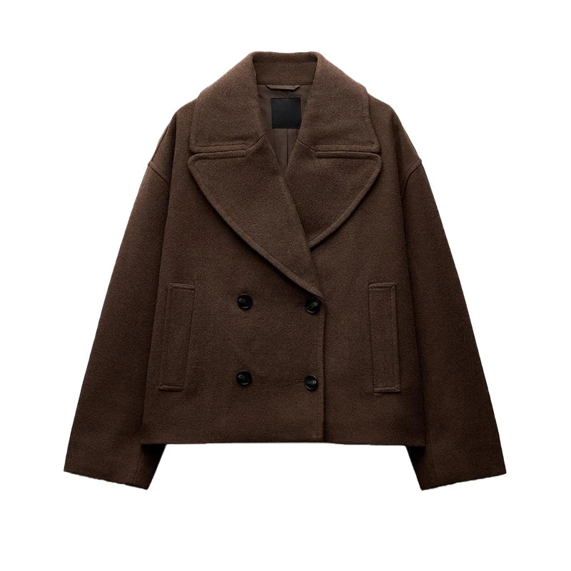 Elegant Wool Overcoat