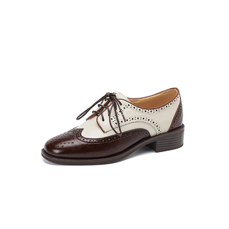 Genuine Leather Oxford Shoes