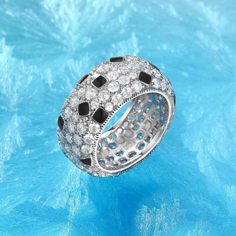 925 Sterling Silver Leopard Ring